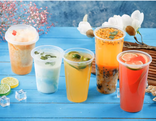 Biodegradable Disposable Transparent PLA 500/700 Ml Takeaway Beverage Milk Tea Juice Cup