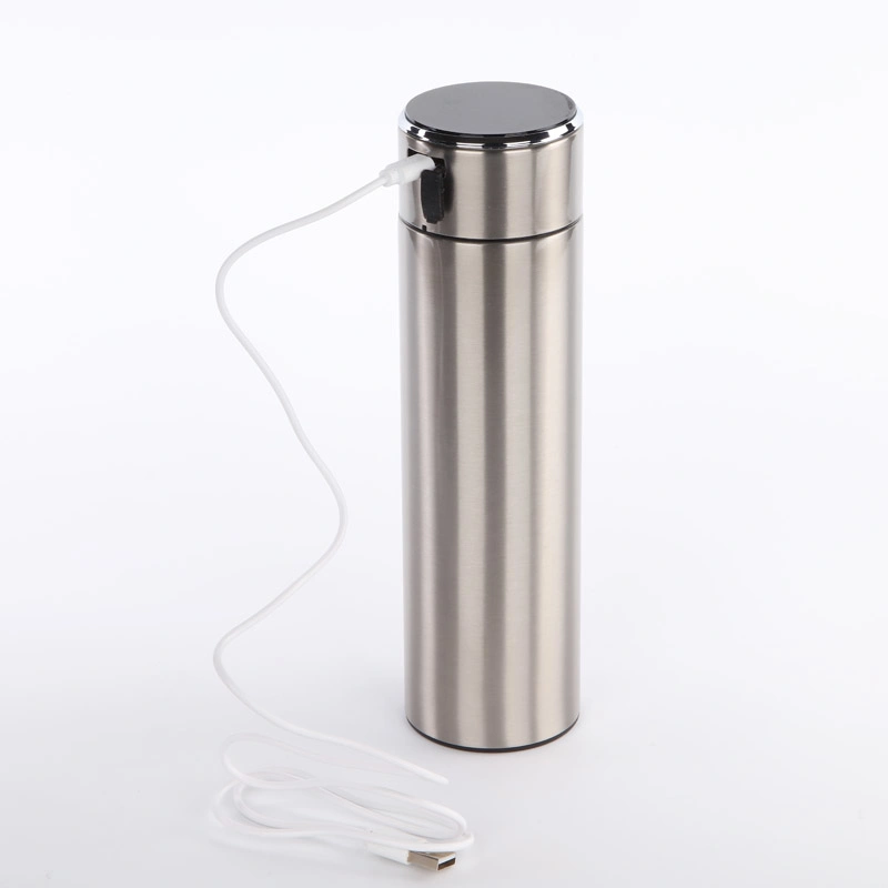 UV-C Self-Cleaning Sterilizing Stainless Steel Vacuum Flask with New Ai Technical