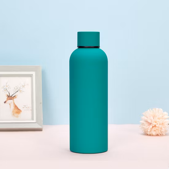Bouteille de voyage Portable de haute qualité, flacon isolé sous vide en acier inoxydable de 500ml